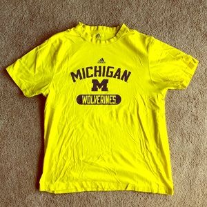 Michigan Wolverines Addidas Tshirt